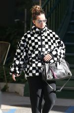 ADDISON RAE Leaves Pilates Class in Los Angeles 02/05/2022
