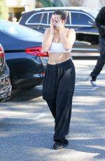 ADDISON RAE Leaves Pilates Class in West Hollywood 02/17/2022