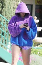 ADDISON RAE Leaves Pilates Session in West Hollywood 02/10/2022