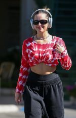 ADDISON RAE Out and About in Los Angeles 02/19/2022