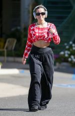 ADDISON RAE Out and About in Los Angeles 02/19/2022