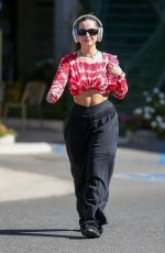 ADDISON RAE Out and About in Los Angeles 02/19/2022