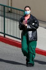 ADDISON RAE Out and About in Los Angeles 02/22/2022