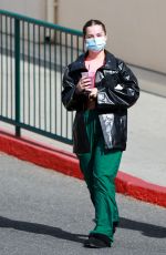 ADDISON RAE Out and About in Los Angeles 02/22/2022