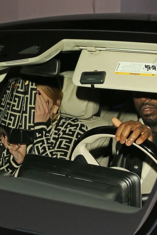 ADELE and Rich Paul Leaves Mr. Chow’s in Beverly Hills 02/04/2022