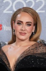 ADELE at Brit Awards 2022 in London 02/08/2022