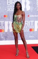 AJ ODUDU at Brit Awards 2022 at O2 Arena in London 02/08/2022