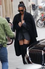 ALESHA DIXON Arrives at Britains Got Talent in London 02/10/2022