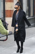 ALESHA DIXON Arrives at Britains Got Talent in London 02/10/2022