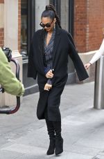 ALESHA DIXON Arrives at Britains Got Talent in London 02/10/2022