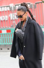 ALESHA DIXON Arrives at Britains Got Talent in London 02/10/2022