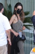 ALESSANDRA AMBROSIO at Her Hotel Balcony in Rio de Janeiro 02/09/2022