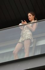 ALESSANDRA AMBROSIO Out for Coffee in Rio de Janeiro 02/03/2022
