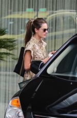 ALESSANDRA AMBROSIO Out for Coffee in Rio de Janeiro 02/03/2022