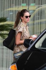 ALESSANDRA AMBROSIO Out for Coffee in Rio de Janeiro 02/03/2022