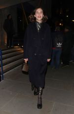 ALEXA CHUNG Arrives at Perfect Magazine Party at London Fashion Week 02/21/2022