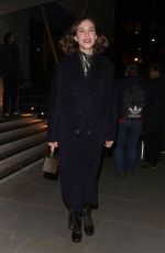 ALEXA CHUNG Arrives at Perfect Magazine Party at London Fashion Week 02/21/2022