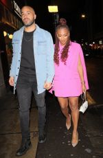 ALEXANDRA BURKE Night Out in New York 02/14/2022