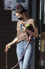 ALEXANDRA DADDARIO at a Pet Clinic in Los Angeles 02/04/2022