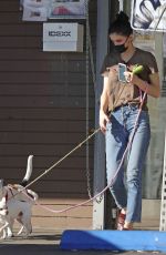 ALEXANDRA DADDARIO at a Pet Clinic in Los Angeles 02/04/2022