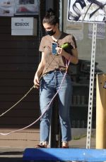 ALEXANDRA DADDARIO at a Pet Clinic in Los Angeles 02/04/2022