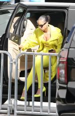 ALICIA KEYS Arrives at LoanDepot Park for Kanye
