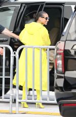 ALICIA KEYS Arrives at LoanDepot Park for Kanye