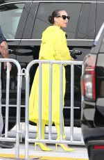 ALICIA KEYS Arrives at LoanDepot Park for Kanye