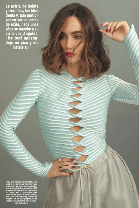ALICIA SANZ in Hola Espana, February 2022