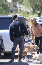 ALICIA SILVVERSTONE Out Hiking in Studio City with a Male Friend 02/24/2022