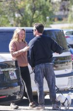 ALICIA SILVVERSTONE Out Hiking in Studio City with a Male Friend 02/24/2022