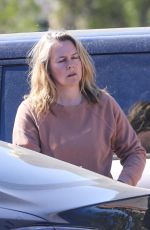 ALICIA SILVVERSTONE Out Hiking in Studio City with a Male Friend 02/24/2022
