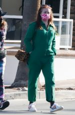 ALYSON HANNIGAN Out for Lunch in Los Angeles 01/30/2022