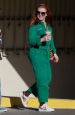 ALYSON HANNIGAN Out for Lunch in Los Angeles 01/30/2022