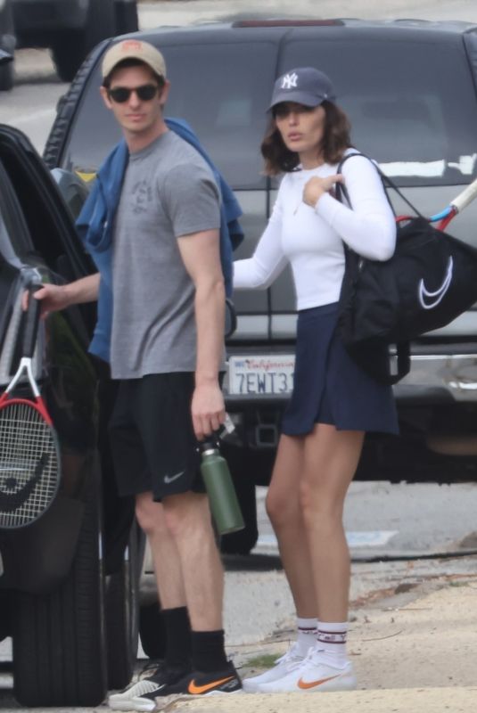 ALYSSA MILLER Leaves a Tennis Court in Malibu 02/02/2022