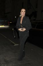 AMANDA HOLDEN Arrives at Her Birthday Party in London 02/25/2022