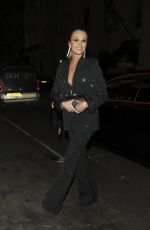 AMANDA HOLDEN Arrives at Her Birthday Party in London 02/25/2022