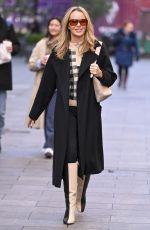 AMANDA HOLDEN at Global Radio Station in London 02/07/2022