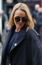 AMANDA HOLDEN at Global Radio Studios in London 02/10/2022