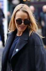 AMANDA HOLDEN at Global Radio Studios in London 02/10/2022