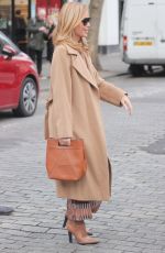 AMANDA HOLDEN at Heart Radio in London 02/02/2022