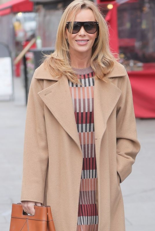 AMANDA HOLDEN at Heart Radio in London 02/02/2022