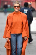 AMANDA HOLDEN at Heart Radio in London 02/08/2022