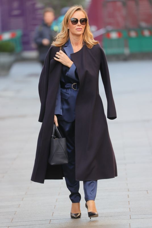 AMANDA HOLDEN at Heart Radio in London 02/23/2022
