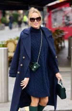 AMANDA HOLDEN at Heart Radio Studios in London 02/03/2022