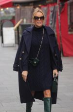 AMANDA HOLDEN at Heart Radio Studios in London 02/03/2022