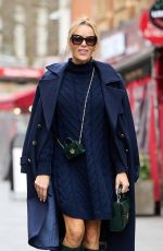AMANDA HOLDEN at Heart Radio Studios in London 02/03/2022