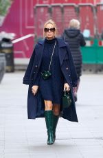 AMANDA HOLDEN at Heart Radio Studios in London 02/03/2022