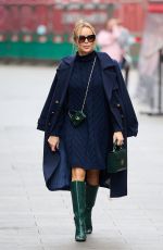 AMANDA HOLDEN at Heart Radio Studios in London 02/03/2022