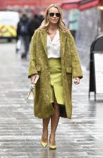 AMANDA HOLDEN Leaves Global Studios in London 02/24/2022